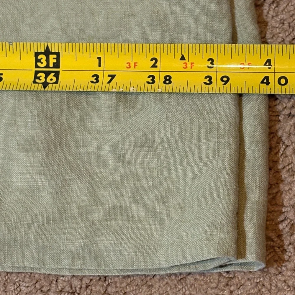 IKEA PUDERVIVA 100% Linen Duvet Cover Fl/Qn  86 x 80